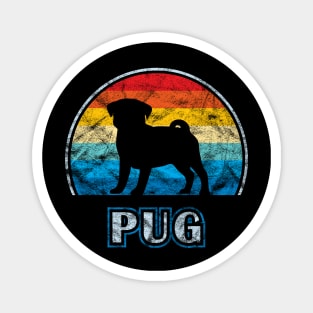 Pug Vintage Design Dog Magnet